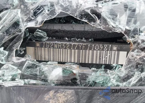 2000 Pontiac Grand Prix Gtp из США, поврежденный, VIN 1G2WR5217YF110981